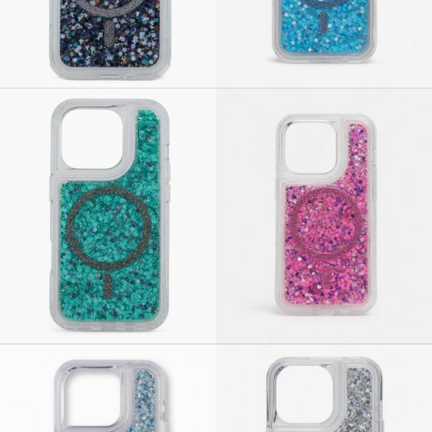 Funda MagSafe Brillosa