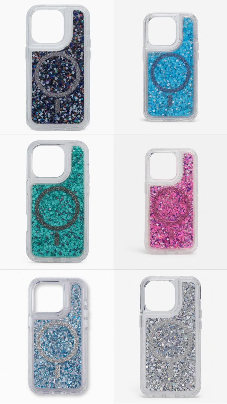 Funda MagSafe Brillosa