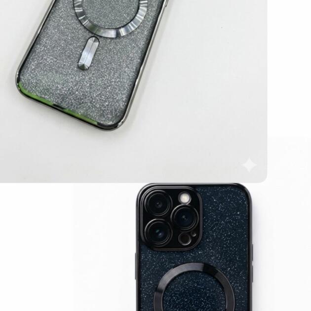 Funda MagSafe Cromoda Con Brillo