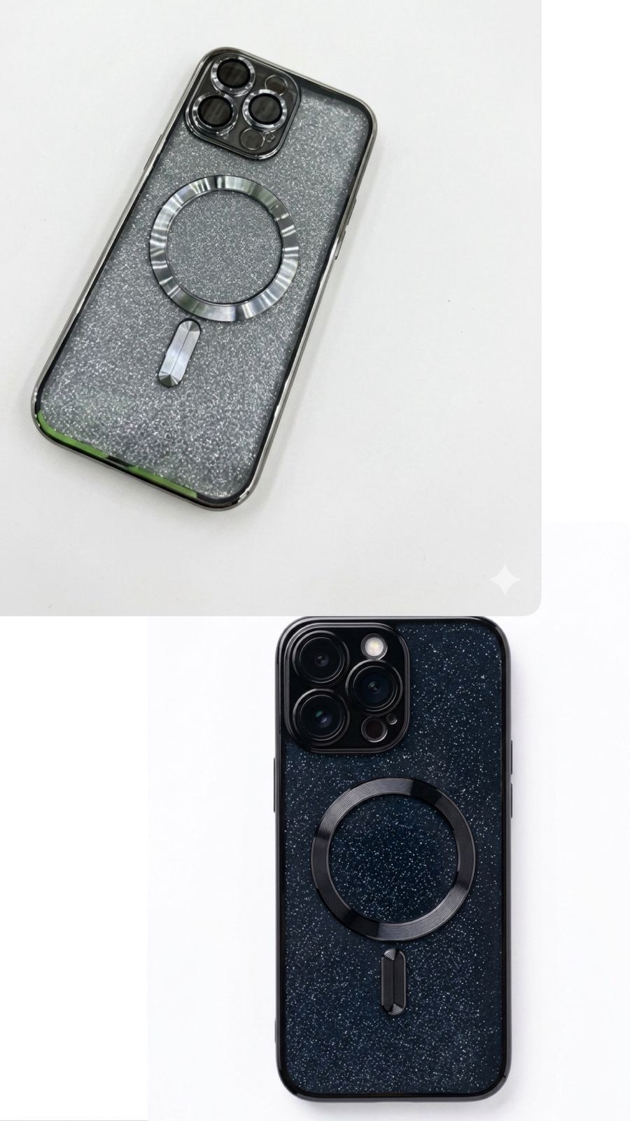 Funda MagSafe Cromoda Con Brillo