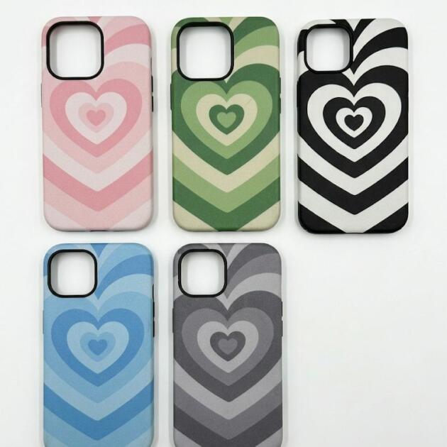 Funda corazones iPhone