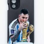 Funda Messi mundial motorola
