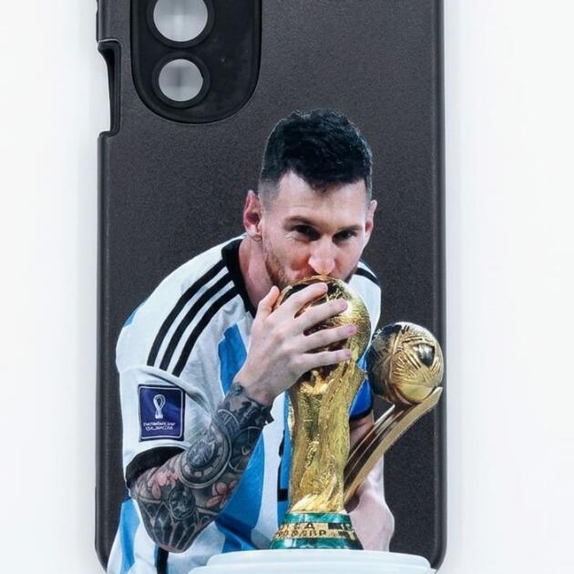 Funda Messi mundial motorola