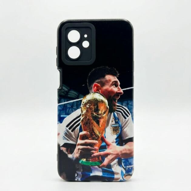 Funda Messi copa del mundo Motorola