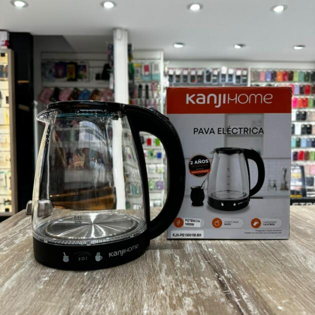 Pava Electrica De Vidrio Kanji