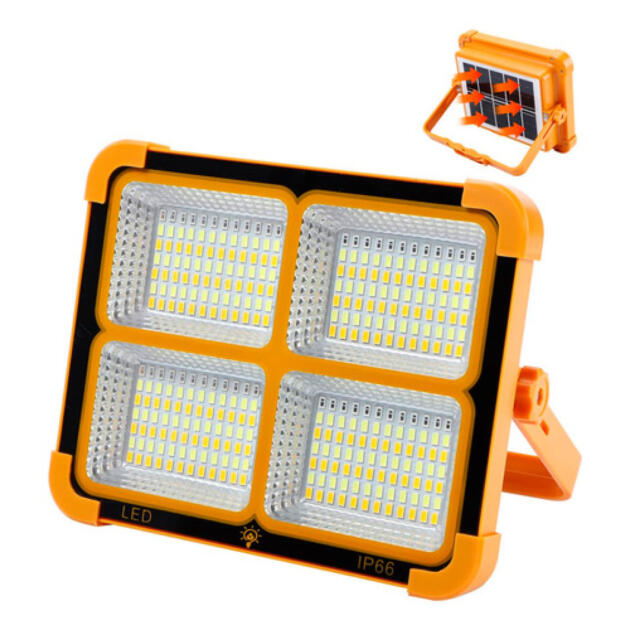 linterna led solar