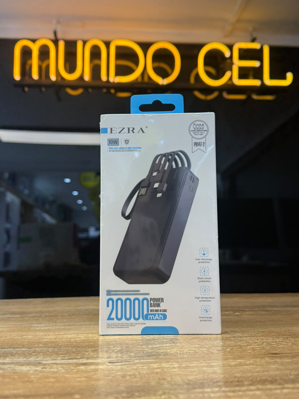 Cargador Portatil Ezra 20.000mAh