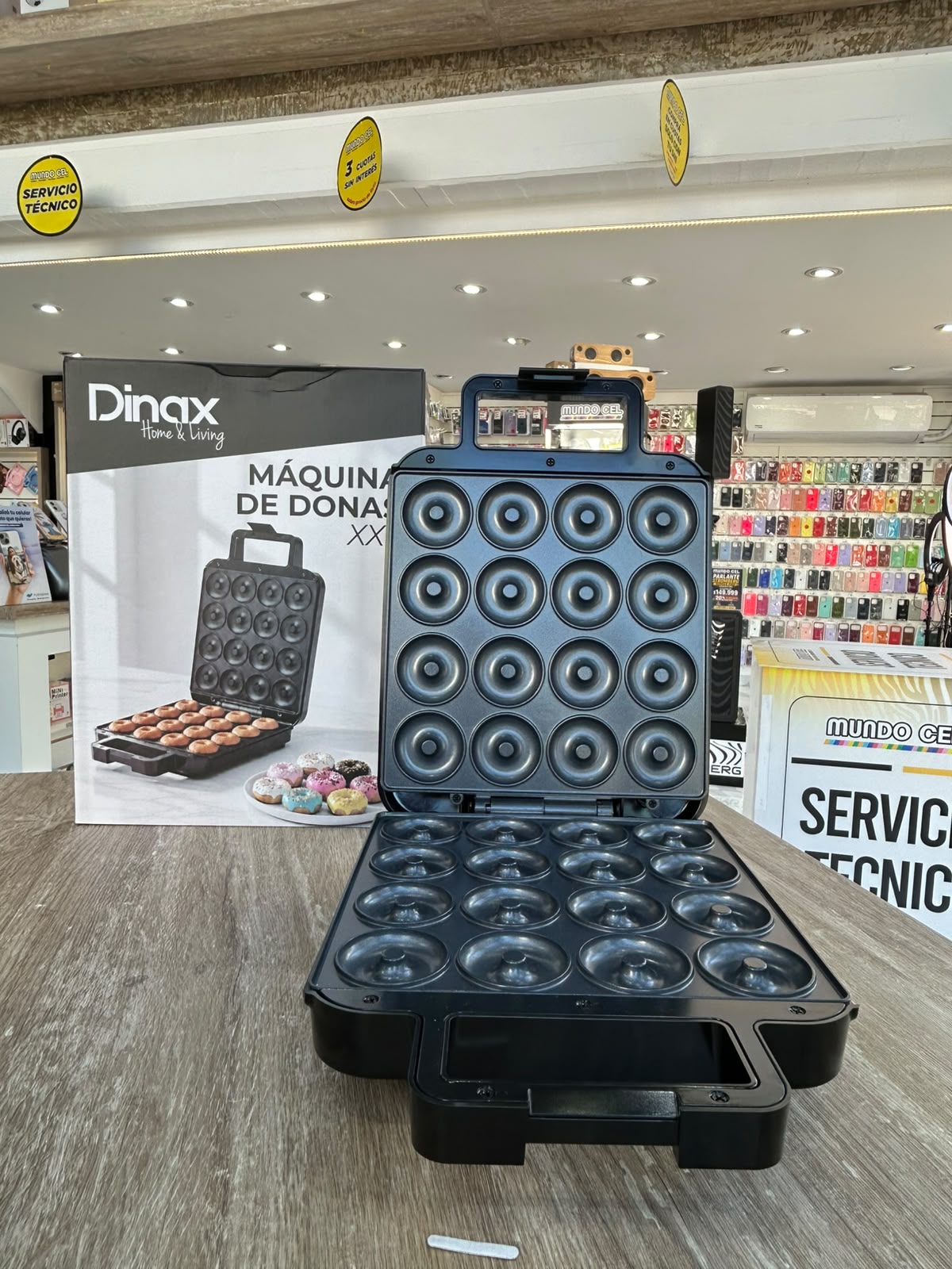 Máquina de Donas Eléctrica Dinax XXL