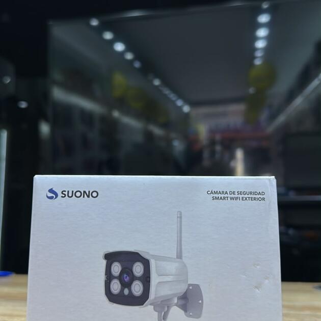 Cámara de Seguridad Smart WiFi para Exterior Suono HD Infrarroja